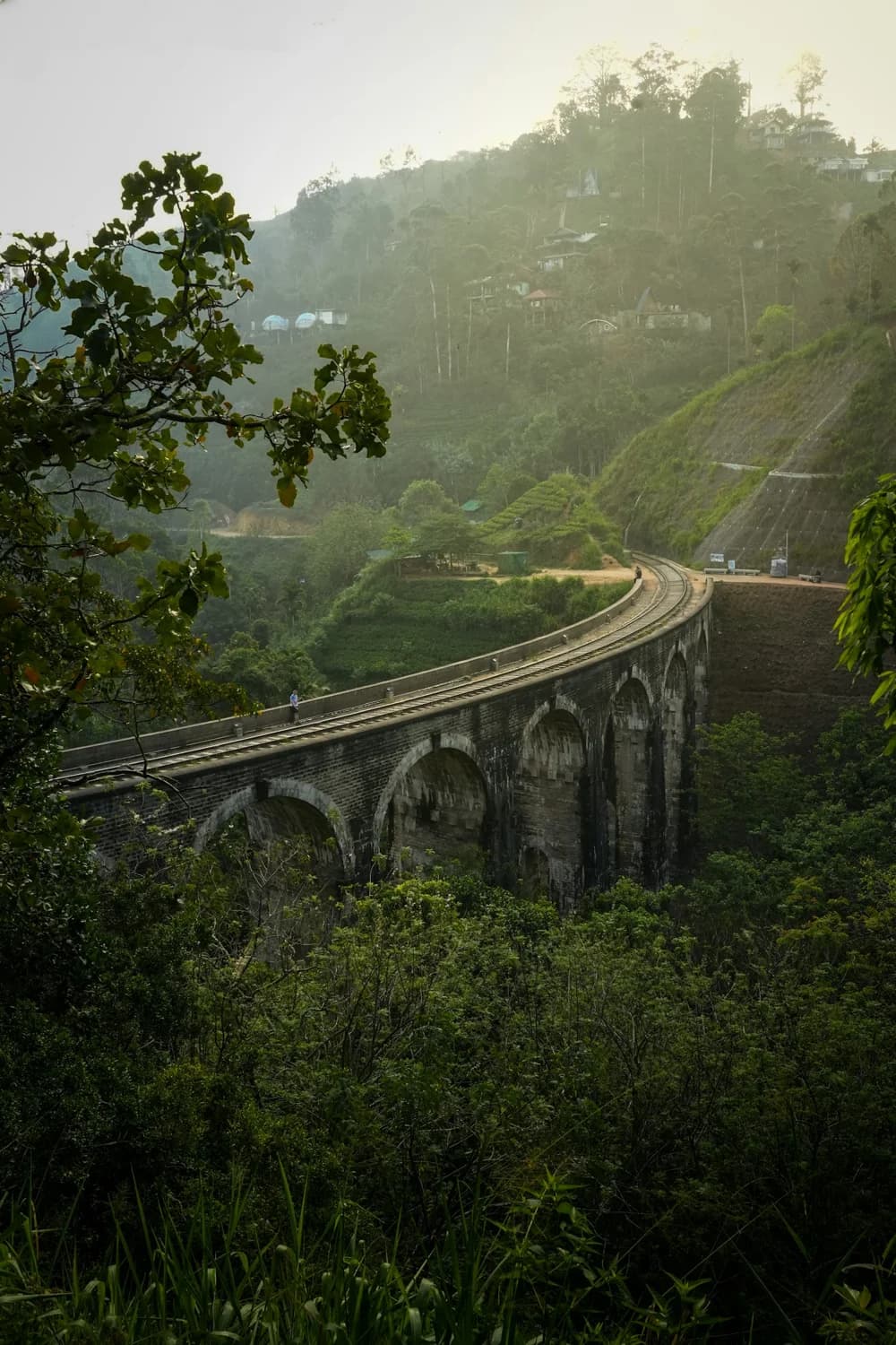 The Nine Arch Bridge in Ella, Sri Lanka